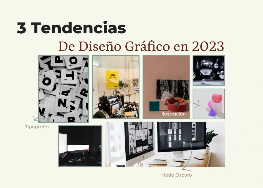 3 Tendencias de Diseño Gráfico para el 2023