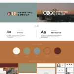 NLP design & marketing Brand Board